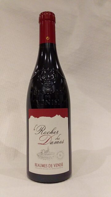 Vin rouge AOP - Beaumes de Venise - Cuvée le rocher des dames - 2016