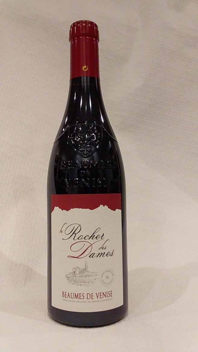 Vin rouge AOP - Beaumes de Venise - Cuvée le rocher des dames, 2016 Vin rouge AOP - Beaumes de Venise - Cuvée le rocher des dames, 2016