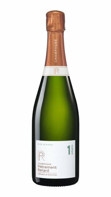 Champagne brut  - Blancs de blanc - Piètrement Renard - Cuvée Adepte