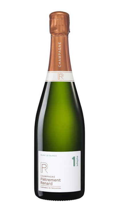 Champagne brut - Blancs de blanc - Piètrement Renard - Cuvée Adèpte Champagne brut - Blancs de blanc - Piètrement Renard - Cuvée Adèpte