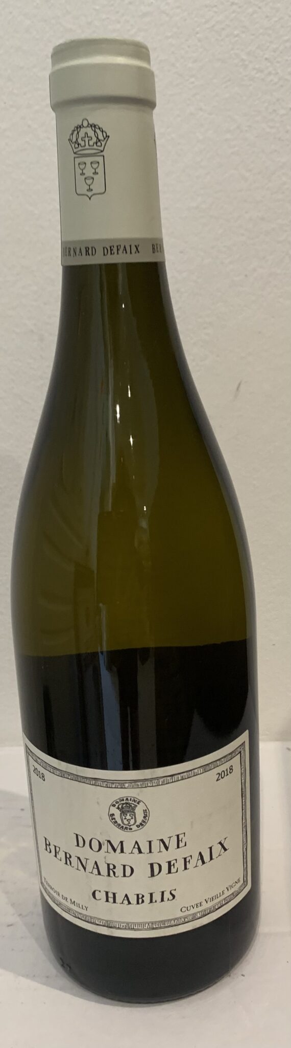 Vin blanc sec - Domaine Defaix - Chablis - 2018