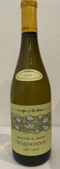 Vin blanc sec - Domaine jeff Carrel - Cuvée l'Air du temps Chardonnay - 2022