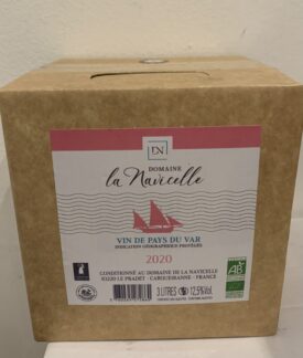 Vin rosé bio - BIB 3 listes - Domaine Navicelle - 2020