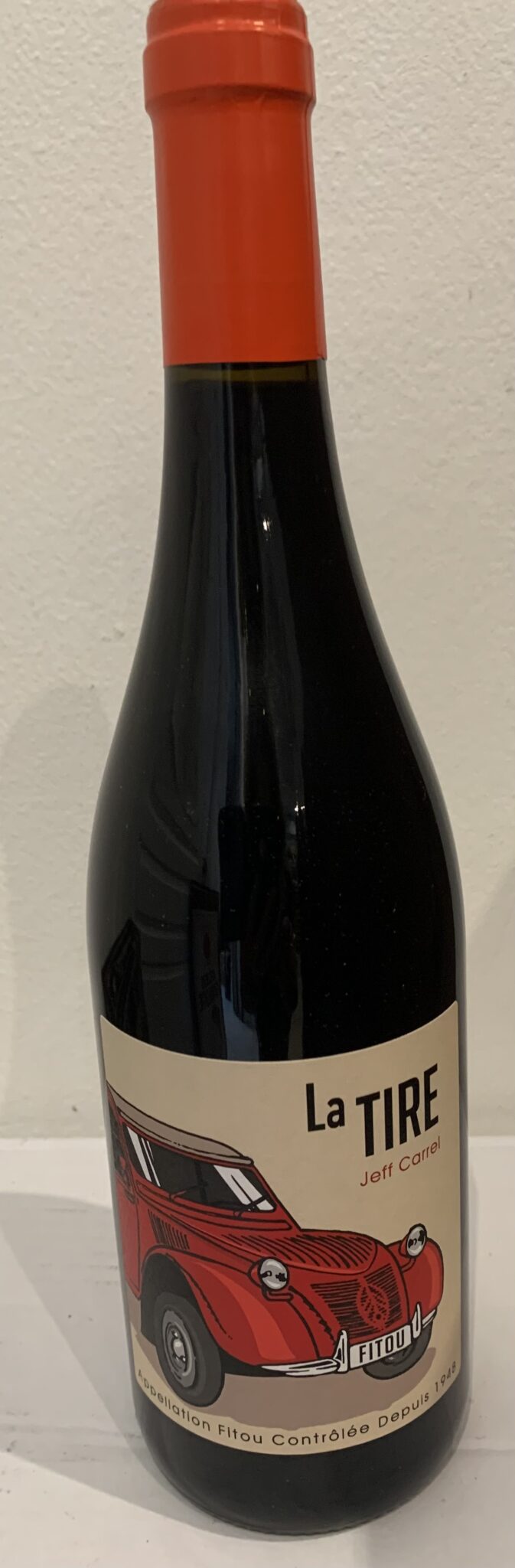 Vin rouge - Domaine Jeff Carrel - Cuvée La Tire 2019