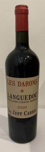 Vin rouge - Domaine Jeff Carrel - Cuvée Les Darons - 2020