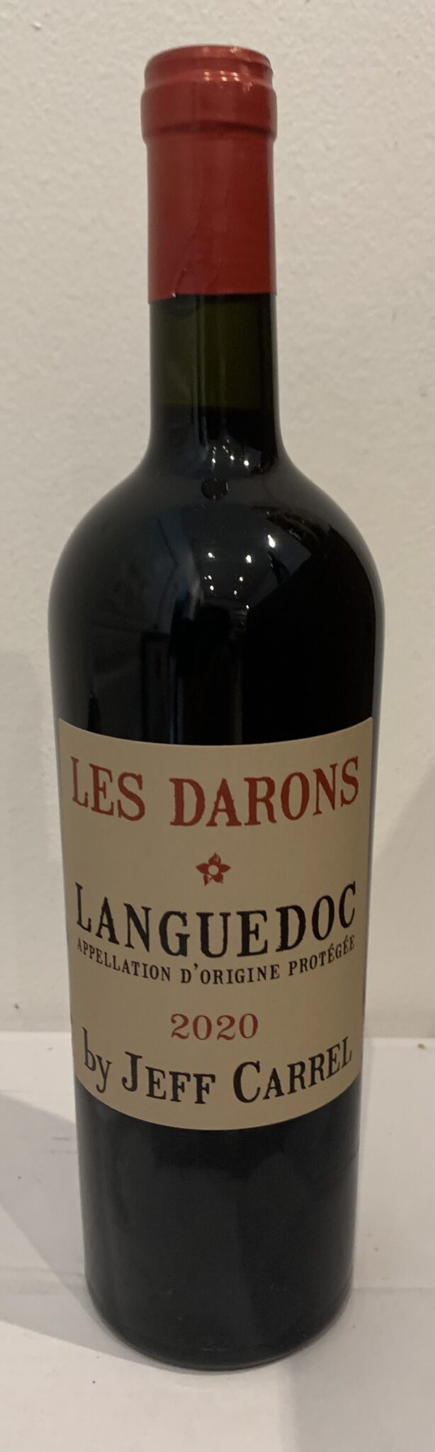 Vin rouge - Domaine Jeff Carrel - Cuvée Les Darons - 2020