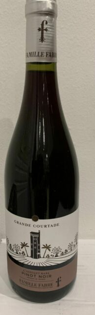 Vin rouge bio - Domaine Fabre - Château Grande Courtaude - Cuvée l’Instant Rare - Pinot noir - 2019