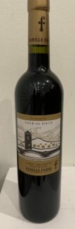 Vin rouge bio - Domaine Fabre - Château Tour de Rieux - Cuvée la Bergerie - 2018