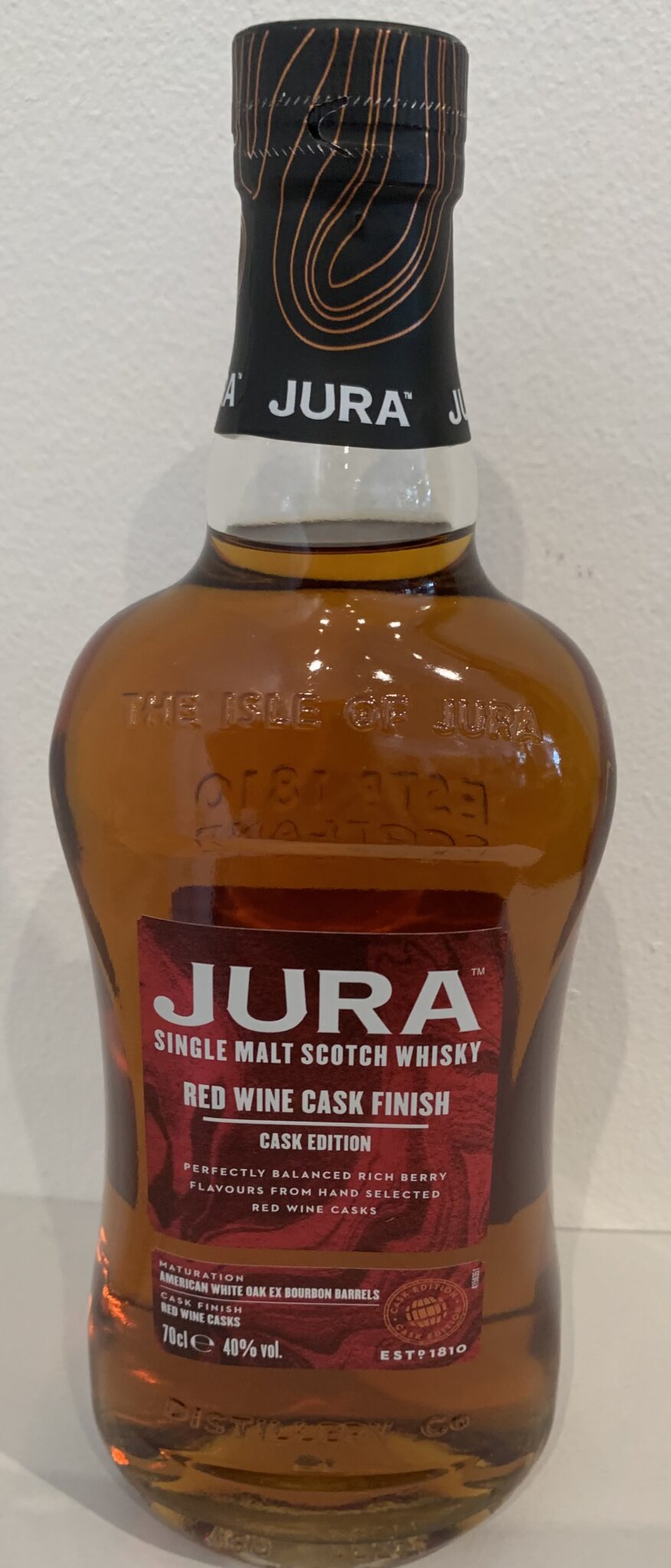 Whisky écossais - Jura - Red wine - 70cl