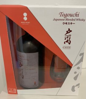 Whisky japonais - Togushi - Coffret 2 verres - 70cl