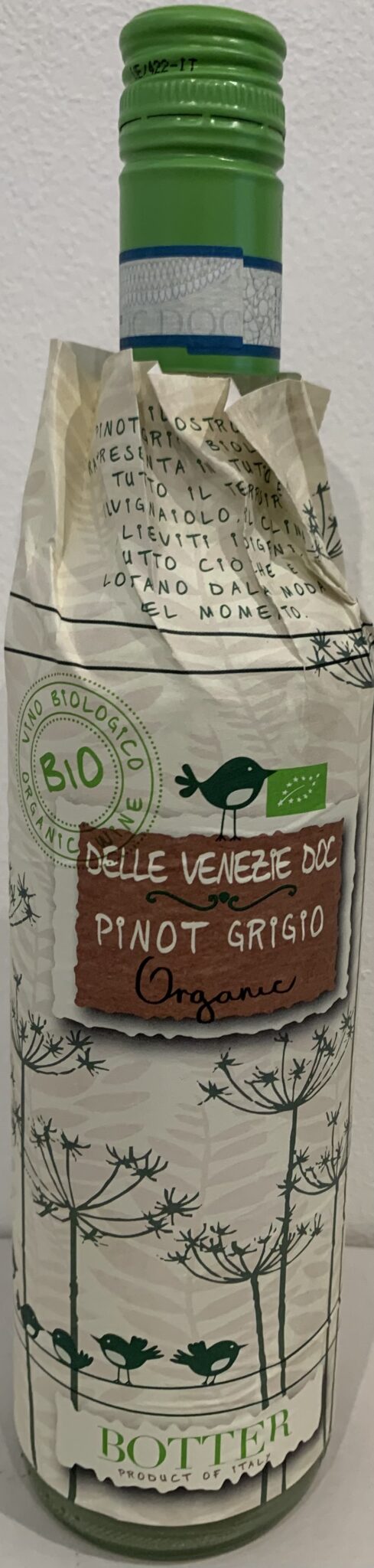 Vin blanc sec italien Bio - Delle Venezie Doc - 2020
