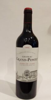 Vin rouge - Château Grand Pontet - Saint-Émilion - Grand cru classé - 2015