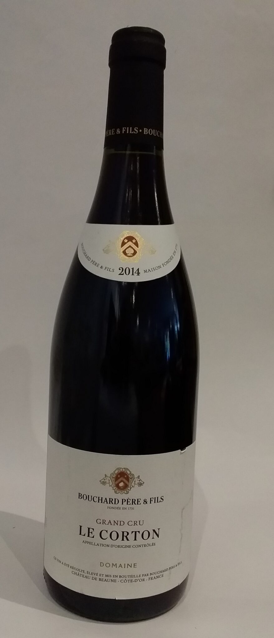 Vin rouge - Domaine Bouchard père et fils - Corton Grand Cru - 2014