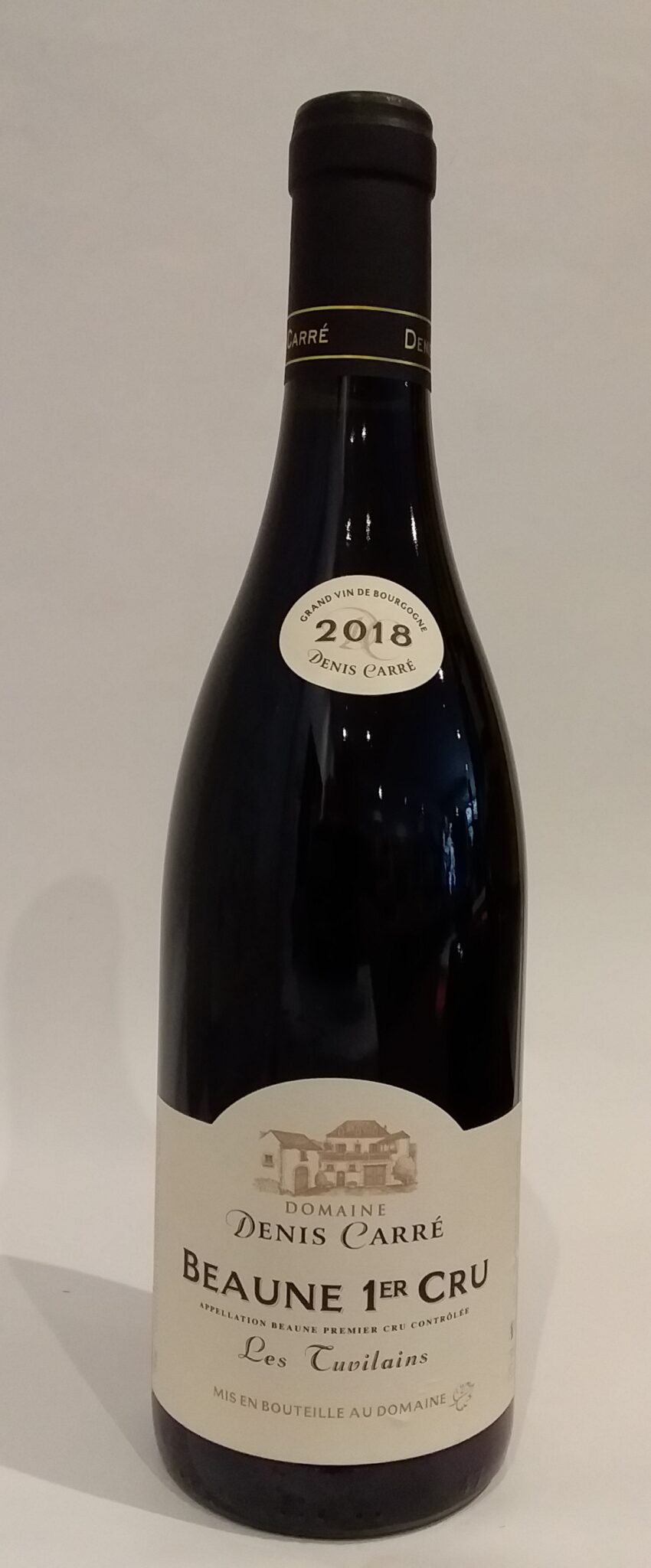 Vin rouge - Domaine Denis Carré - Beaune 1er Cru - Clos Les Tuvilains - 2018