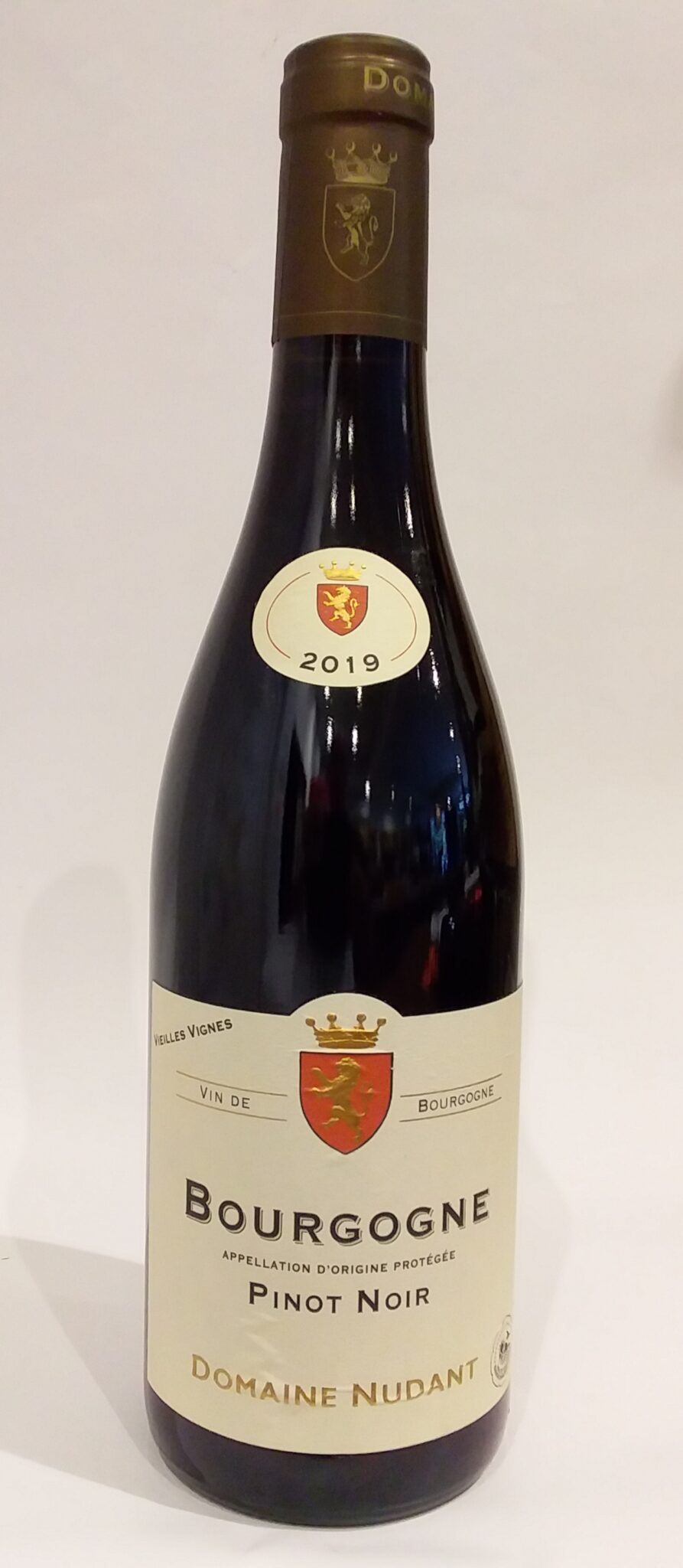 Vin rouge - Domaine Nudant - Bourgogne - 2019