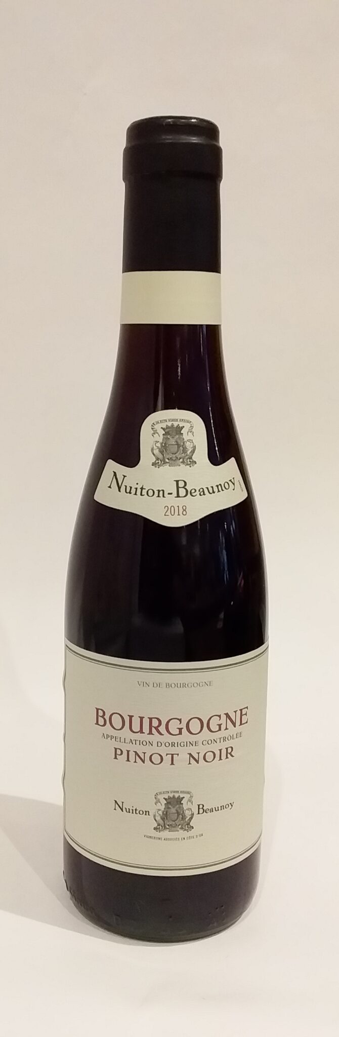Vin rouge - Domaine Nuiton Beaunois - Bourgogne - 37,5cl - 2018