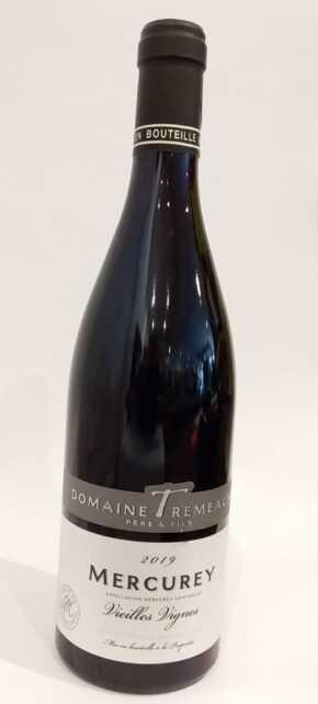Vin rouge - Domaine Tremeaux - Vieilles vignes - Mercurey - 2021