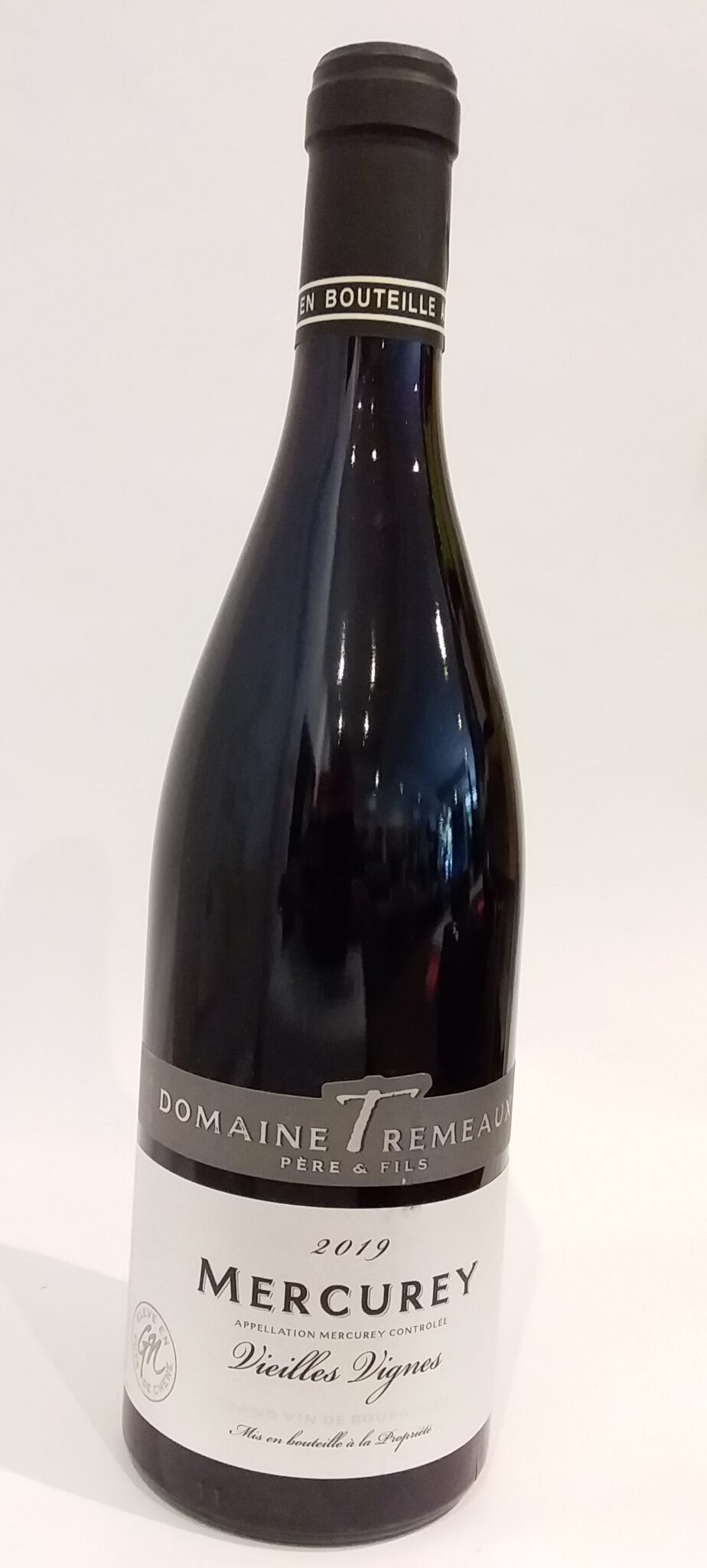 Vin rouge - Domaine Tremeaux - Vieilles vignes - Mercurey - 2019