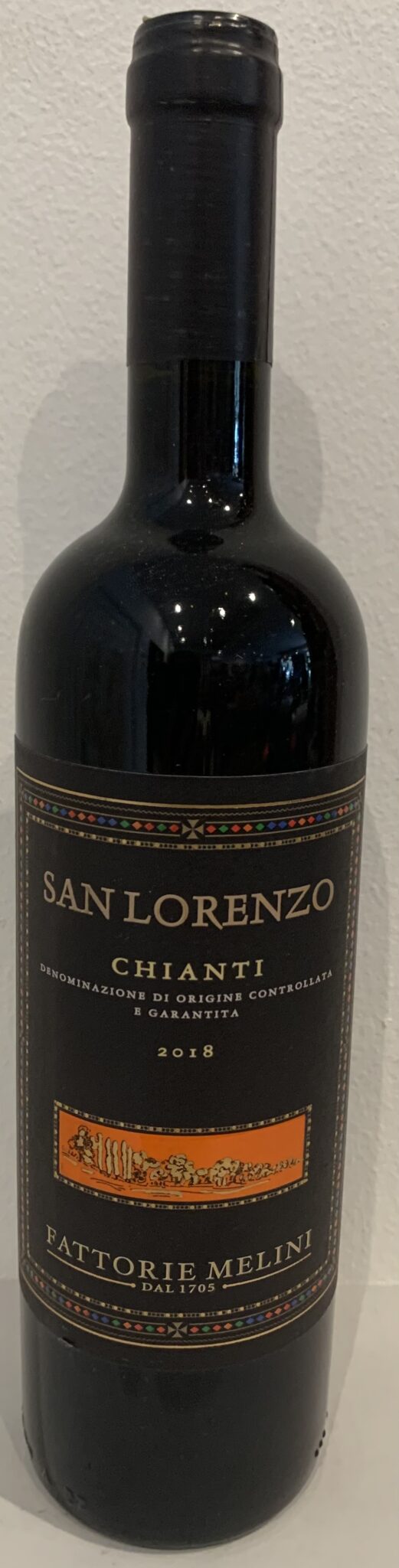 Vin rouge italien - Domaine San Lorenzo - Chianti - 2018