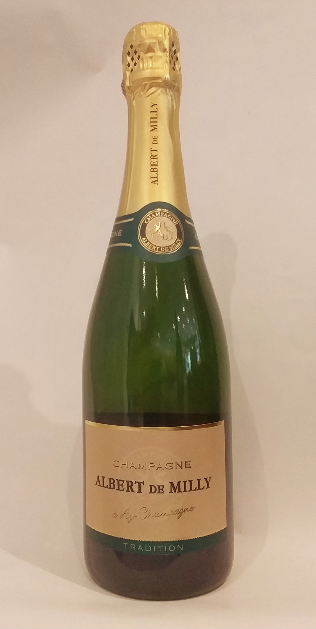 Champagne demi sec - Domaine Albert de Milly - Tradition