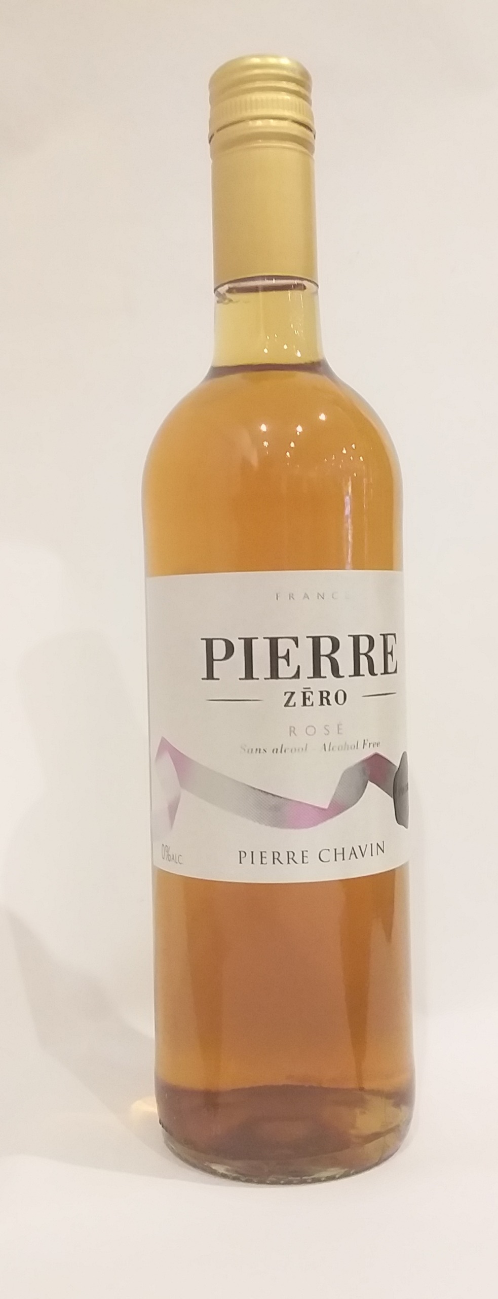 Vin rosé sec sans alcool - Domaine Pierre Charvin - Merlot