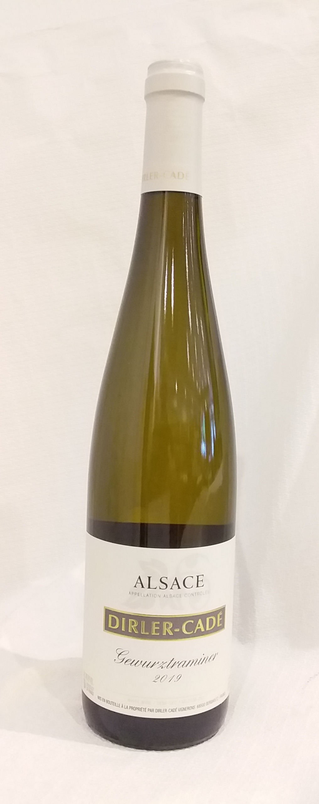 Vin blanc sec - Alsace - Gewurztraminer - Domaine Dirler Cadé - 2019