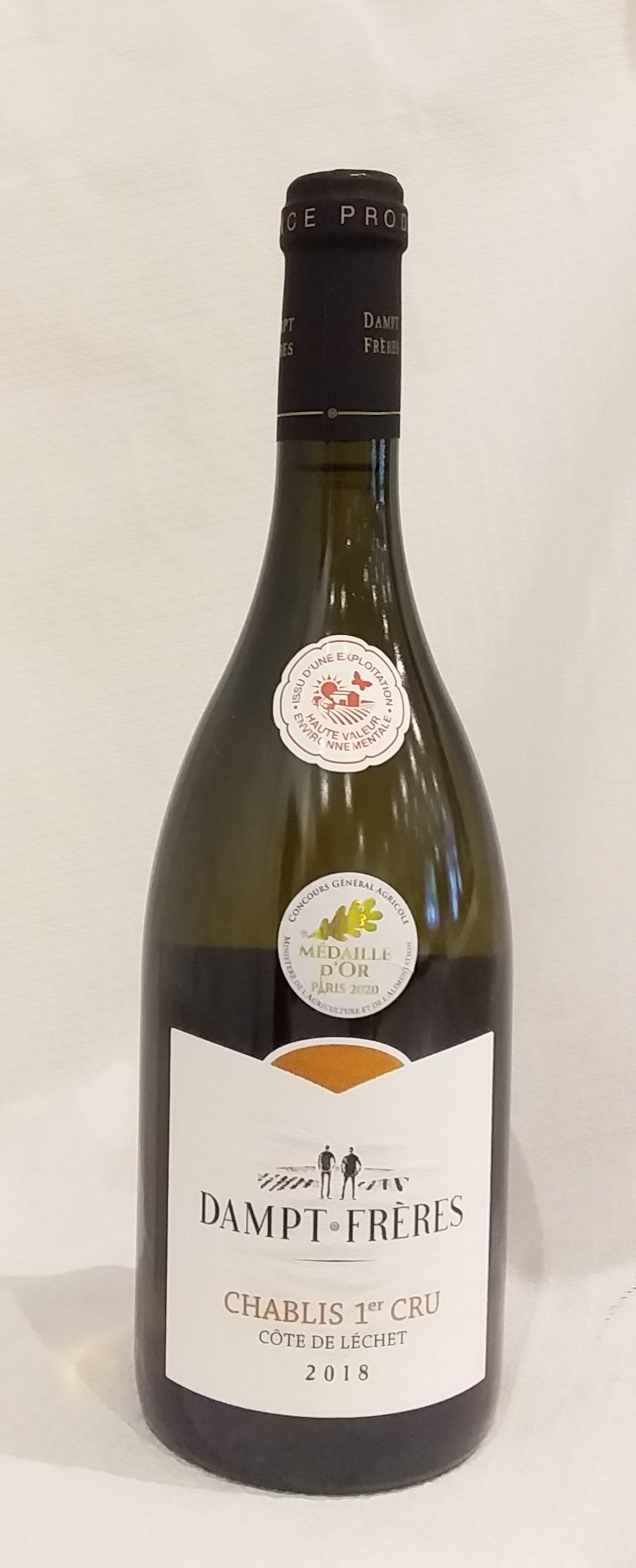 Vin blanc sec - Chablis 1er cru - Domaine Drampt Frères - 2018