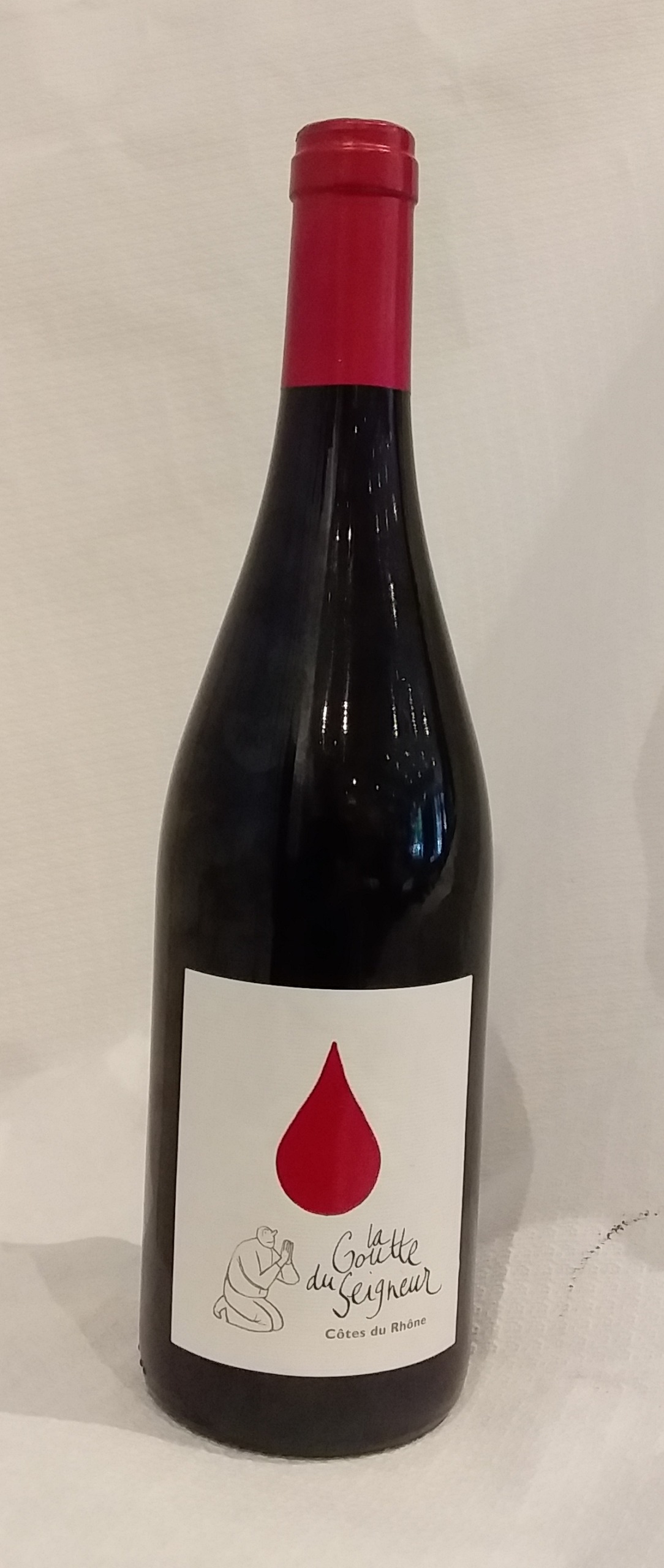 Vin rouge - AOP - Côtes du Rhône - Domaine Duseigneur - Cuvée La Goutte du seigneur - 2021