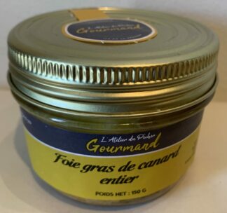 Foie gras entier de canard - 150 grammes