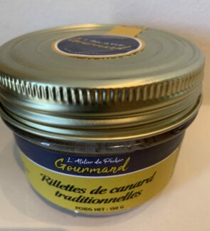 Rillettes de canard traditionnelles - 150 grammes