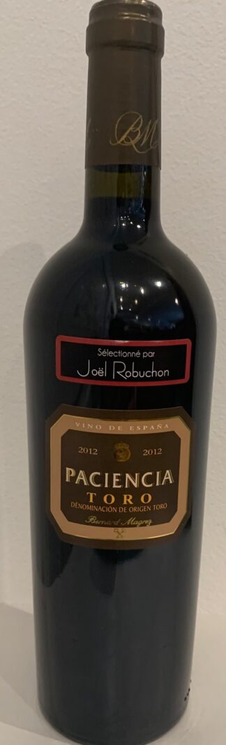 Vin rouge - Paciencia 2012 - Casa Magrez - Espagne