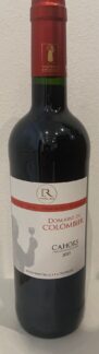 Vin rouge - AOP Cahors -domaine du Colombier - 2019
