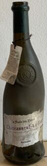 Châteauneuf du pape, la fiole du pape du Père Anselme, no millésimé